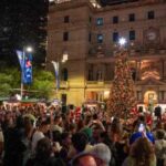 Jolly Market Lights Up Circular Quay for Sydney Christmas Magic
