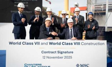MSC Orders Two New World Class Ships in Grand Celebration