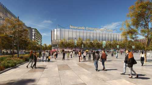 Newcastle Entertainment Centre render 2