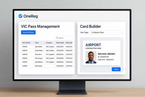 OneReg Unveils Smarter, Stronger Airport Security Tools