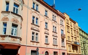 Prague's coloruful Holešovice district