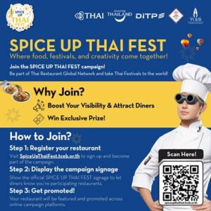 Thai flavours take flight as culture, cuisine and festivals spice up globally!