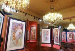 The Mucha Museum in Savarin Palace, Prague