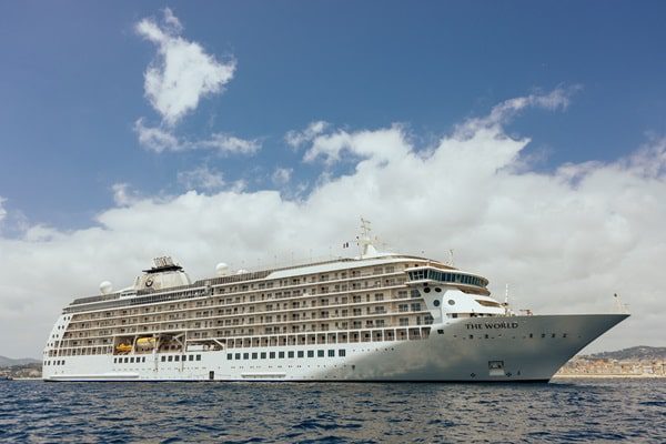 Luxury residential ship charts six-week Australia return