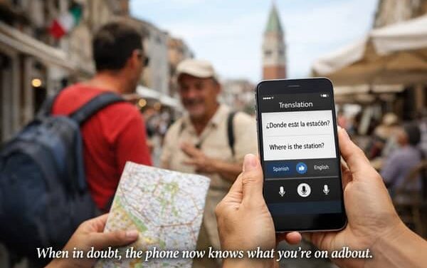 Why Travellers Are Talking Less – and Understanding More