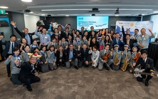 ANA Marks 10 Years Linking Sydney and Tokyo Daily