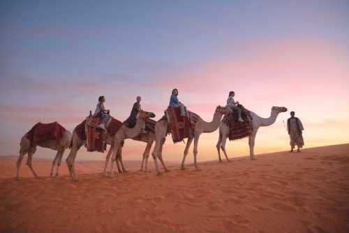 Beyond the cities, the desert unfolds its own philosophy of wellness
