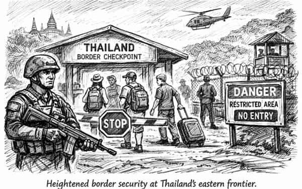 Thailand Border Security Tightens – Tourism Rolls On Regardless