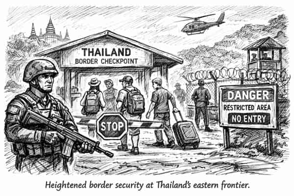 Thailand Border Security Tightens – Tourism Rolls On Regardless
