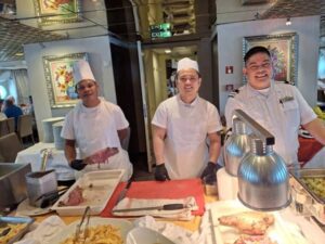 CHEFS ON MED CRUISE