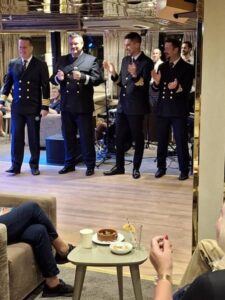 Captain on Med cruise