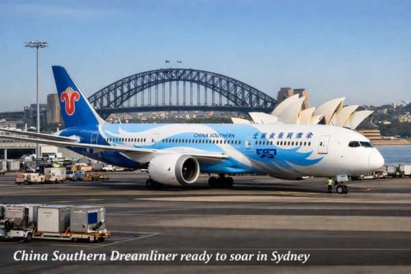 China Southern Sets Record With Triple-Daily Sydney Flights
