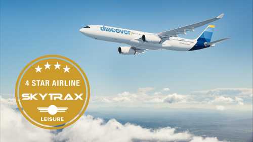 Discover Airlines Climbs to Skytrax 4-Star Status