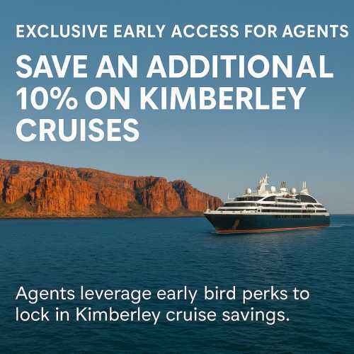 Agents Score Extra 10% on 2026 Ponant Kimberley