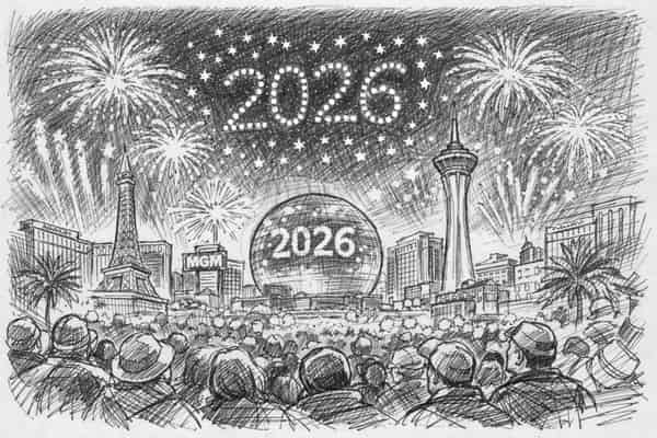 Las Vegas Turns the Sky Electric to Welcome 2026 in Style