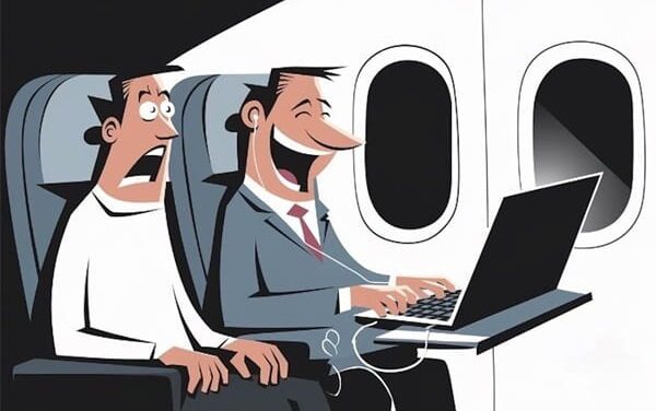 Noisy Gadgets at 30,000 Feet: How to Survive In-Flight Tech Etiquette