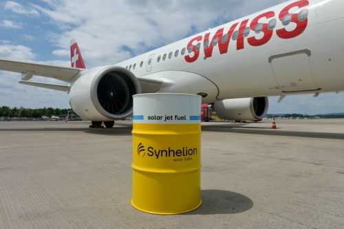 SWISS & Kuehne+Nagel Fly Greener Together