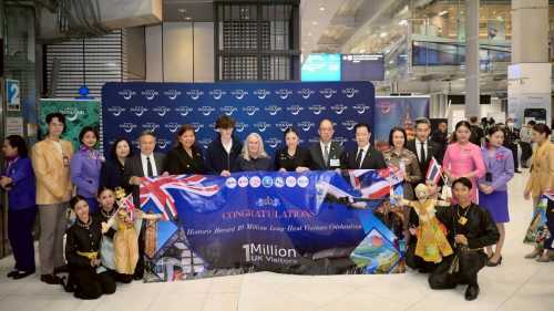 Thailand Welcomes Its Millionth UK Visitor in Record Year