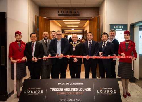 Turkish Airlines Unveils Chic New Edinburgh Lounge