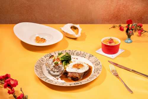 5. “Angela’s Café and Lounge” serves Portuguese-inspired cuisine, brings a Portuguese “Chinese New Year Celebration Set” to the festivities with a creative set menu