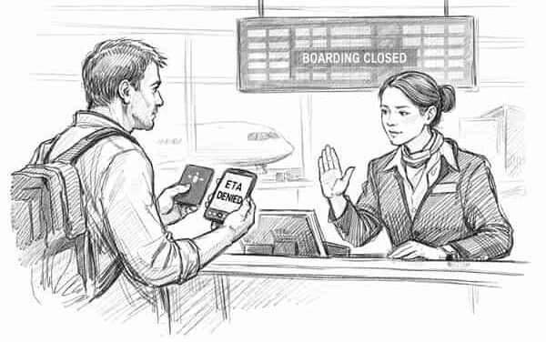 UK border rule change will stop travellers before boarding