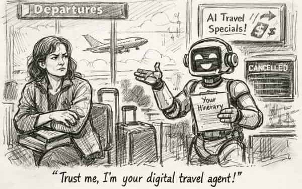 AI Can Book Flights But Travellers Still Don’t Trust It