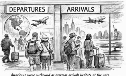 US Air Travel Slips as Americans Fly, Visitors Stall