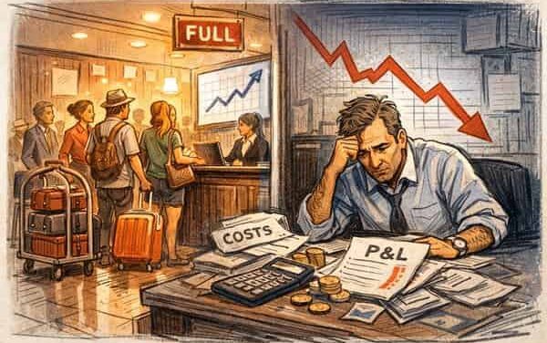 Hotel Revenues Rise But Profits Slip Through the Gaps