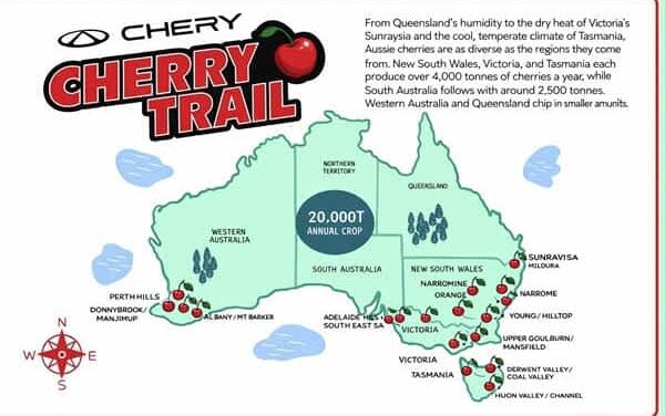 Chery Cherry Trails Revive Australia’s Summer Road Trips