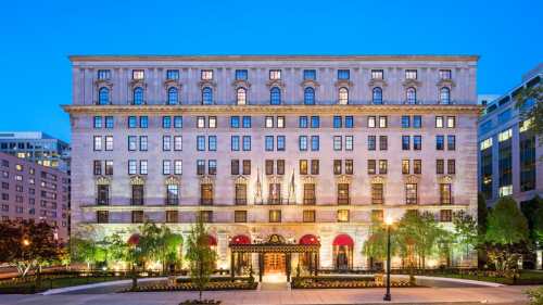 Credit The St. Regis Washington, DC