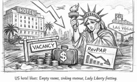 US Hotels Hit First Full-Year Slump Since Pandemic