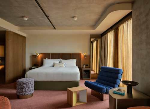 For David Flack, Hannah St Hotel is where Melbourne’s sharpest lines meet its softest layers. The is a place of intention – bold, expressive, and yet completely livable.