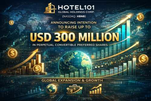 Hotel101 Targets USD 300M With Convertible Preferred Offering