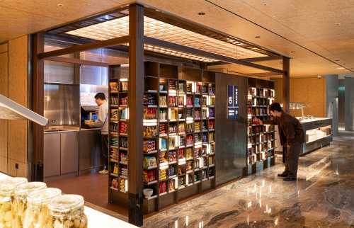 Korean Air Unveils Prestige Lounge with Ramyeon Library