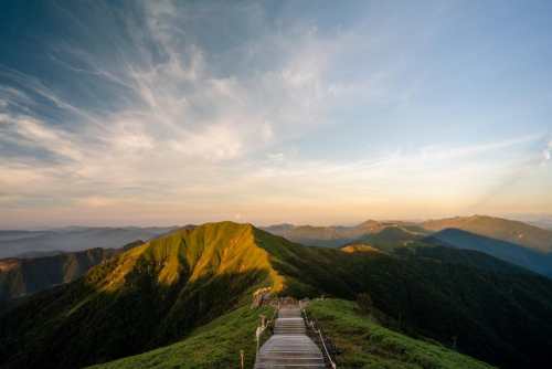 Mt Tsurugi. Image credit ©Miyoshi City Tourism Association