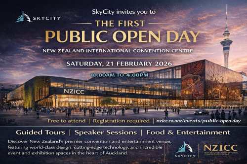 New Zealand Convention Centre Opens Doors for Public Day