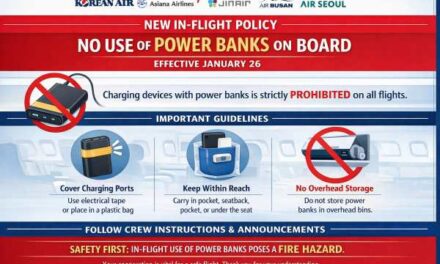 Korean Air to Ban In-Flight Use of Power Banks