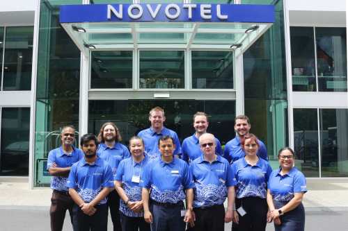 Novotel Geelong Unveils Artful New Uniforms by Wadawurrung Artist