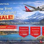 Qantas Launches ‘New Year, New Zealand’ Sale from Singapore
