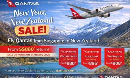 Qantas Launches ‘New Year, New Zealand’ Sale from Singapore