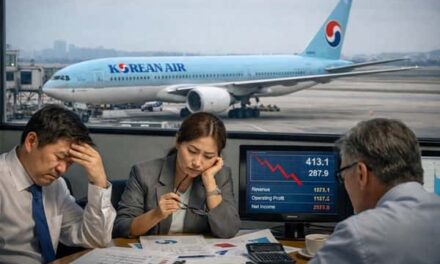 Korean Air’s Revenue Climbs, Profits Lose Altitude