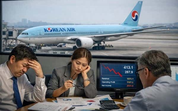 Korean Air’s Revenue Climbs, Profits Lose Altitude