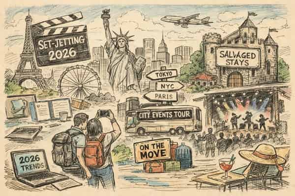 2026 Travel Trends: Set-Jetting, Stays and City Buzz