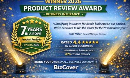 BizCover Secures 7th Product Review Award Since 2019