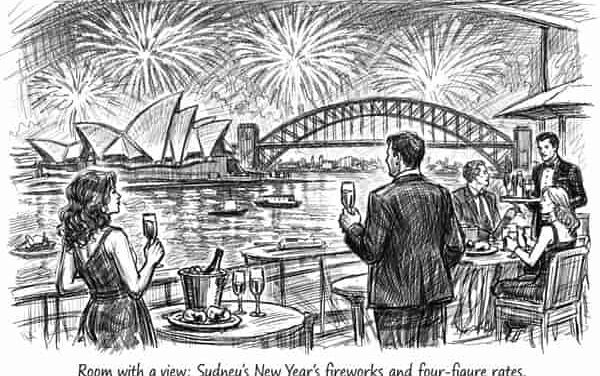 Sydney Hotels Cash In as New Year’s Eve Rewrites the Rule Book