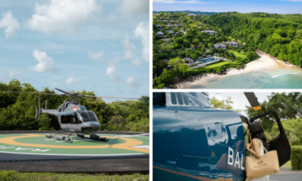 Raffles Bali Soars Higher with New Luxury Heliport