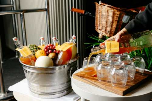 voco Auckland City Centre fruit and juice