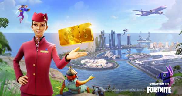 QVerse Island: Qatar Airways Takes Off in Fortnite