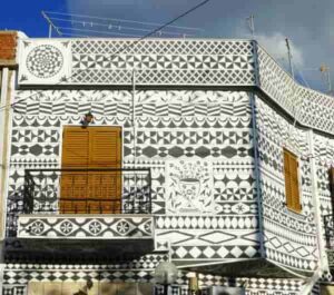 A typical Pyrgi house