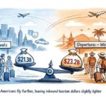 US tourism deficit widens despite strong visitor spend